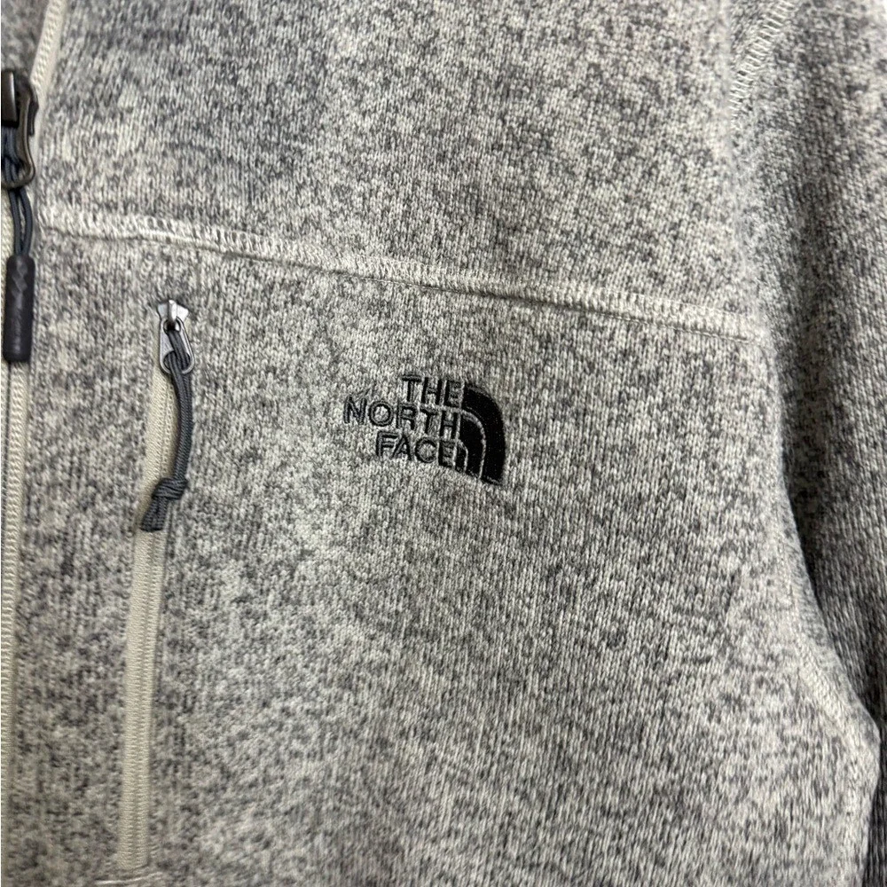 The North Face Men's XL‎ Gray Fleece 1/2 Zip Pullover Jacket Outdoor Lightweight
